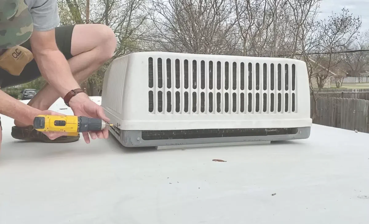 RV AC service at a Palmetto Bay residential property