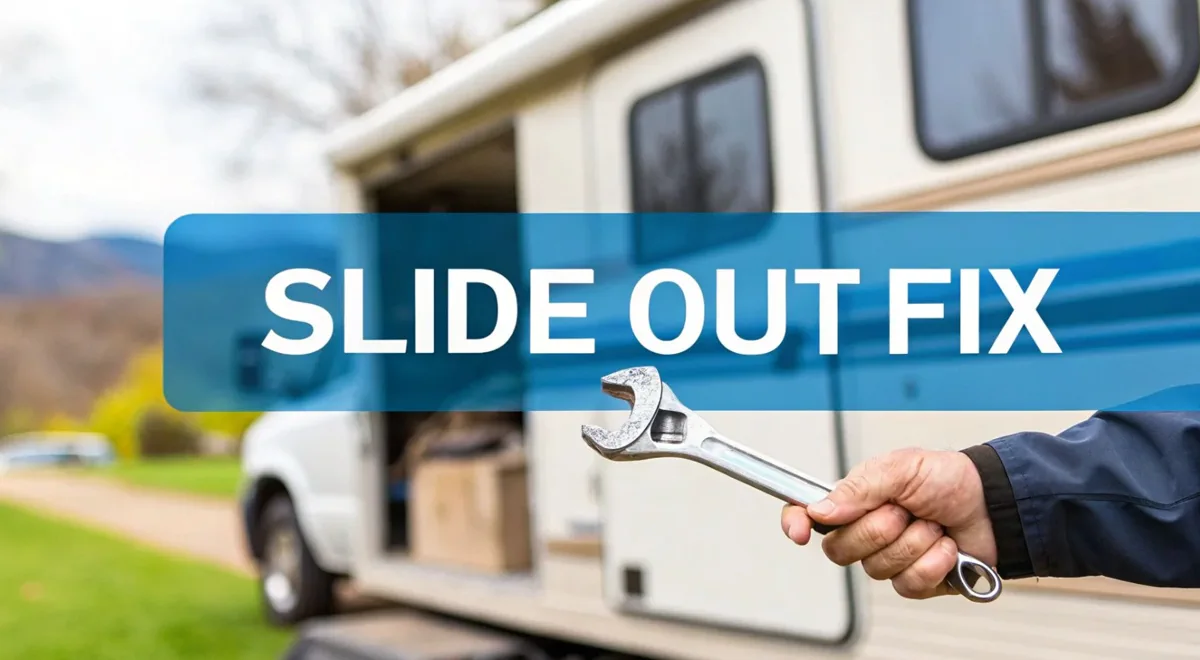 RV Slide-Out Stuck at a Miami-Dade location