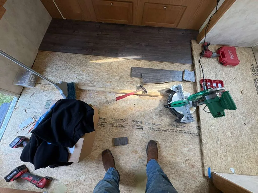 RV Soft Floor Repair at a Miami-Dade location